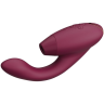 Бесконтактный клиторальный стимулятор WOMANIZER DUO 2 бордовый WZ142SG7